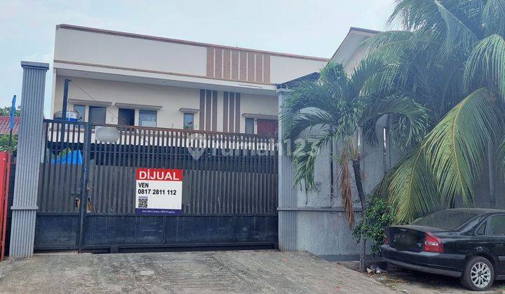 Dijual Kantor Tempat Usaha Tempat Tinggal di Kav Dki Meruya Pinggir Jalan Raya 1