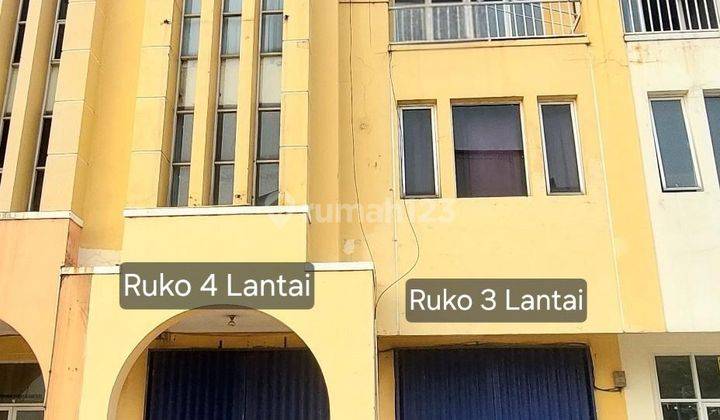 Disewakan Ruko Cbd Ciledug 4 Lantai Dan 3 Lantai Parkir Luas Lokasi Strategis 1