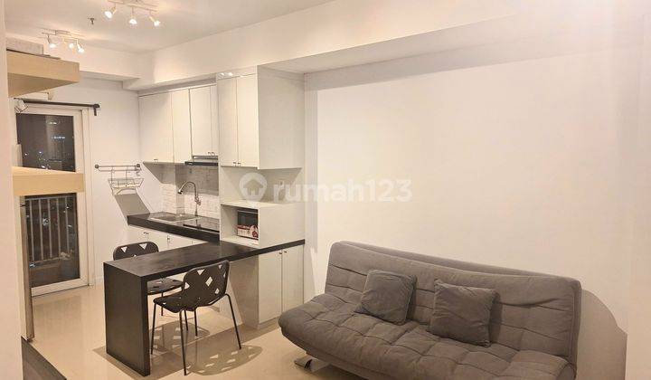 Furnished Unit 2BR Metro Park Residence Lantai 25 Tower Milan 1