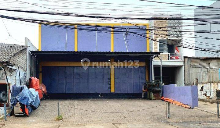 Ruko Gudang Tempat Usaha 12x47 di Ciledug Hasyim Ashari Parkir Luas 1