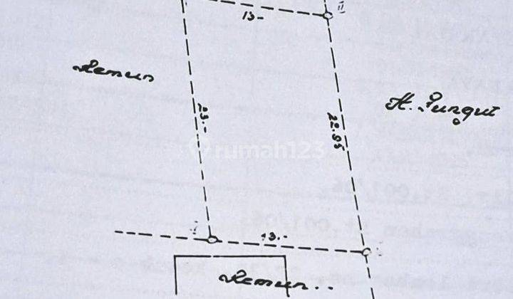 Dijual Kontrakan Hitung Tanah Taman Aries Blok F Meruya Jakarta Barat 2