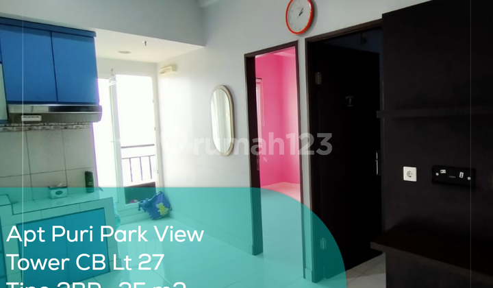 Puri Park View Tower Cb Floor 27, 2 Bedroom, Semi-Furnished Apartment Puri Park View Tower Cb Floor 27, 2 Bedroom, Semi-Furnished Apartment