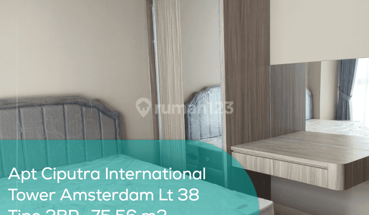 Apartement Ciputra International Tower Amsterdam Lt 38, 2BR, Full Furnished 1