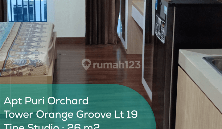 Apartement Puri Orchard Tower Orange Groove Wing A Lt 19, Studio, Full Furnished 1