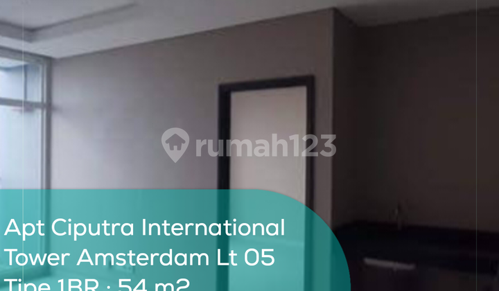 Apartment Ciputra International Tower Amsterdam 5th Floor, 1BR, Unfurnished
