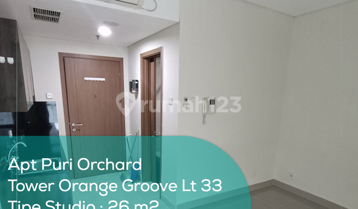 Apartement Puri Orchard Tower Orange Groove Wing A Lt 33, Studio, Semi Furnished