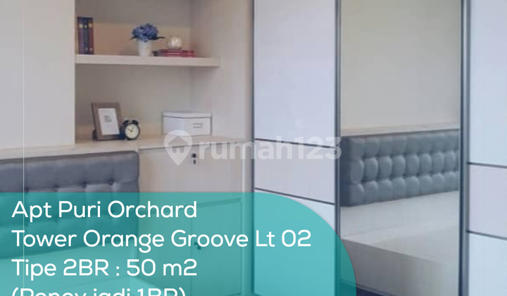Apartement Puri Orchard Tower Orange Groove Wing B Lt 02, 2br, Full Furnished