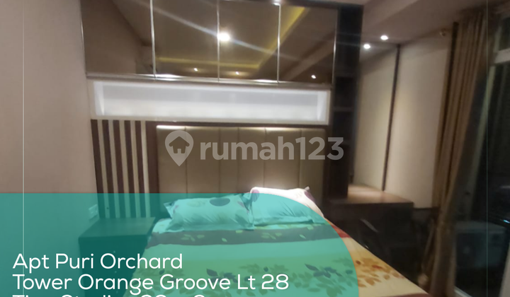 Apartement Puri Orchard Tower Orange Groove Wing A Lt 28, Studio, Full Furnished Apartement Puri Orchard Tower Orange Groove Wing A Lt 28, Studio, Full Furnished
