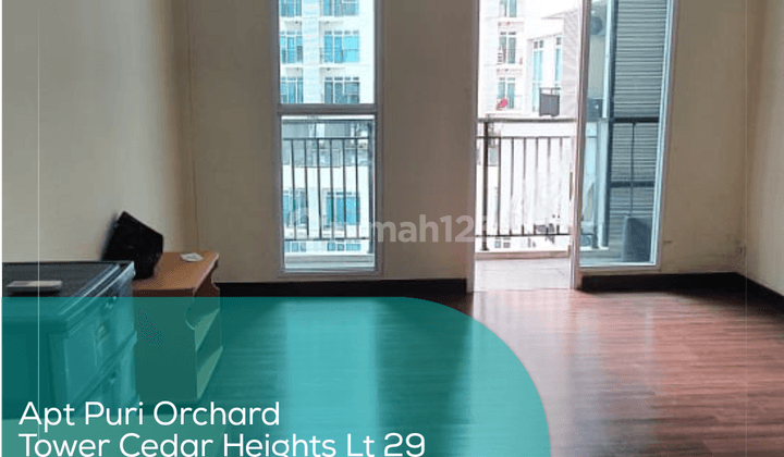 Apartement Puri Orchard Tower Cedar Heights Wing B Lt 29, Studio, Semi Furnished 1