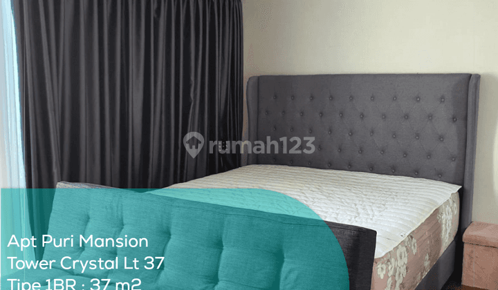 Apartement Puri Mansion Tower Crystal Lt 37, 1br, Full Furnished 1