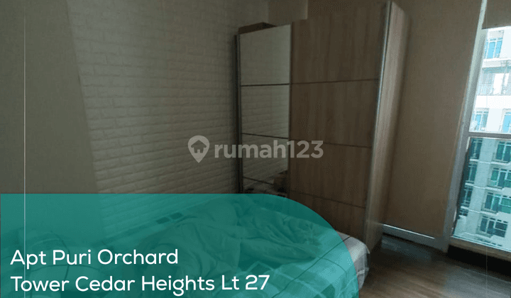 Apartement Puri Orchard Tower Cedar Heights Wing B Lt 27, 1br, Full Furnished 1