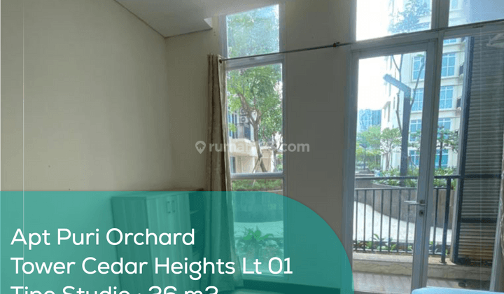 Apartement Puri Orchard Tower Cedar Heights Wing A Lt 01, Studio, Semi Furnished 1