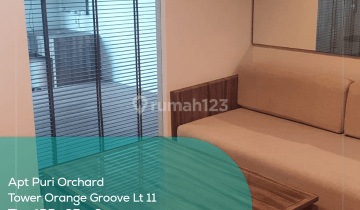 Apartement Puri Orchard Tower Orange Groove Wing A Lt 11, 1br, Full Furnished 1