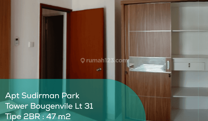 Apartement Sudirman Park Tower Bougenvile Lt 31, 2BR, Semi Furnished 1