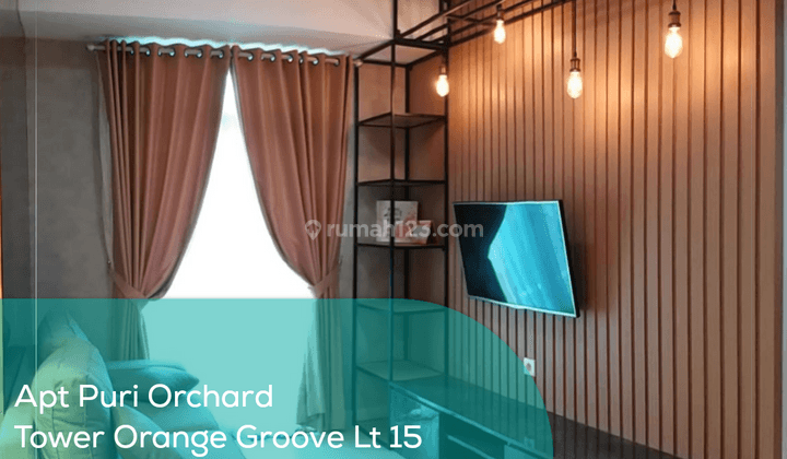 Apartement Puri Orchard Tower Orange Groove Wing B Lt 15, 2br, Full Furnished 1