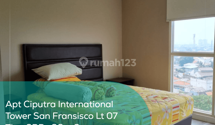 Apartement Ciputra International Tower San Fransisco Lt 07, 2br, Full Furnished 1