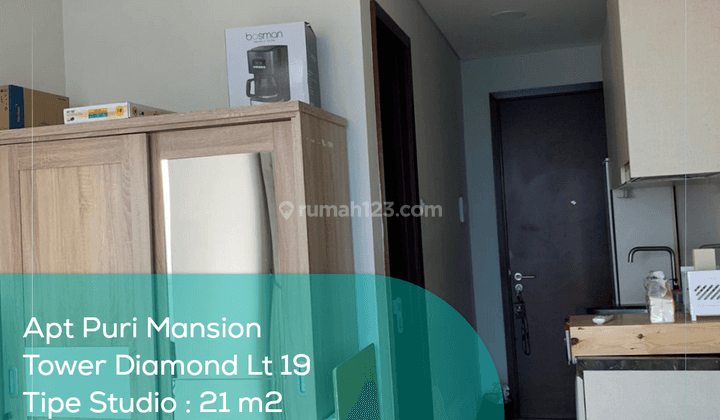 Apartement Puri Mansion Tower Diamond Lt 19, Studio, Full Furnished 1