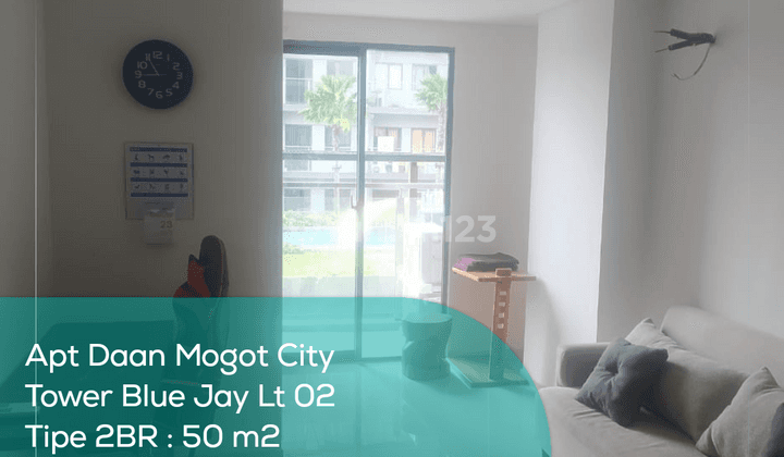 Apartement Daan Mogot City Tower Blue Jay Lt 02, 2br, Full Furnished 1