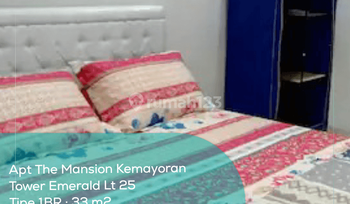 Apartement The Mansion Kemayoran Tower Emerald Lt 25, 1br, Full Furnished 1