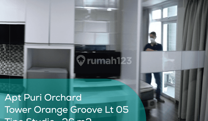 Apartement Puri Orchard Tower Orange Groove Wing A Lt 05, Studio, Full Furnished 1