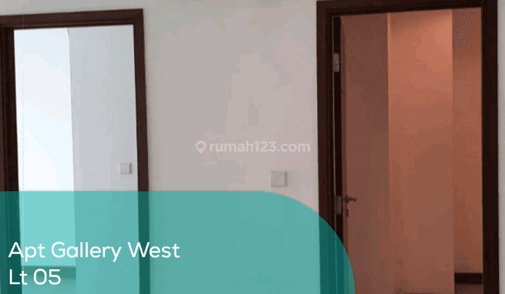 Apartement Gallery West Residence Lt 05, 1br, Non Furnished 1