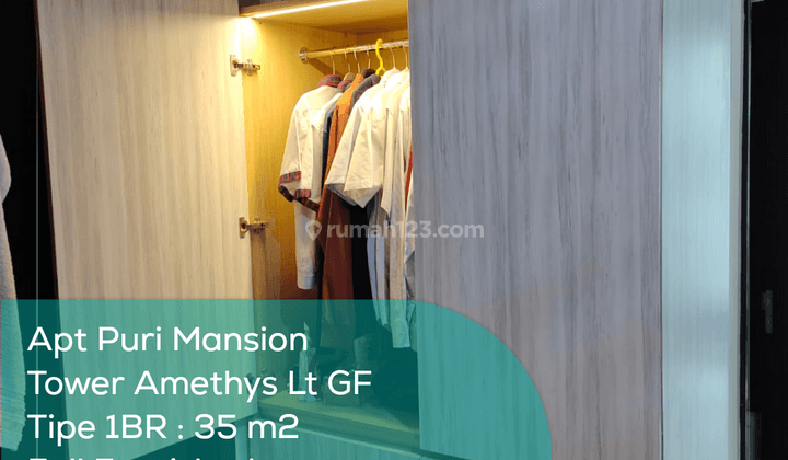 Apartement Puri Mansion Tower Amethys Lt Gf, 1br, Full Furnished 1