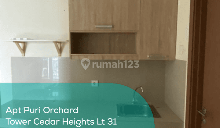 Apartement Puri Orchard Tower Cedar Heights Wing B Lt 31, 2BR, Semi Furnished 1