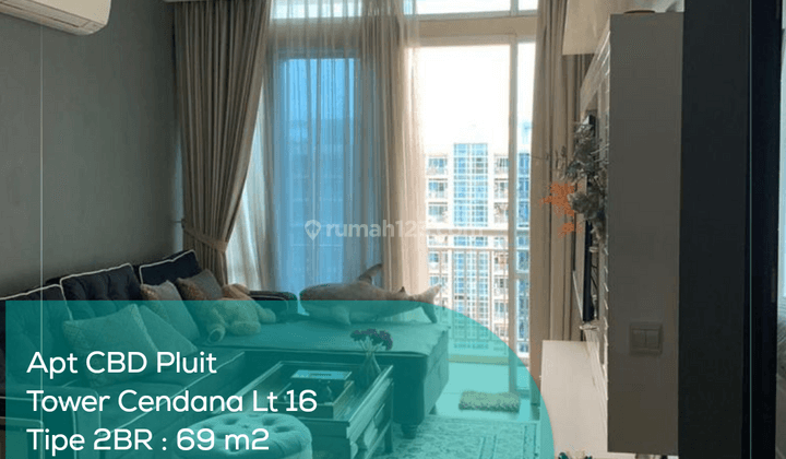 Apartement Cbd Pluit Tower Cendana Lt 16, 2br, Full Furnished 1