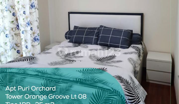Apartement Puri Orchard Tower Orange Groove Wing B Lt 08, 1br, Full Furnished