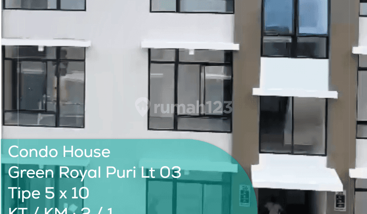 Condo House Green Royal Lt 03, Tipe 5x10, Kt km 2 1, Non Furnish 1