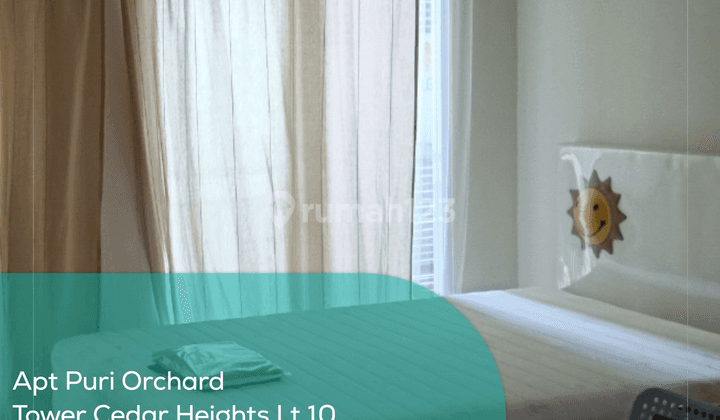 Apartement Puri Orchard Tower Cedar Heights Wing A Lt 10, Studio, Semi Furnished 1