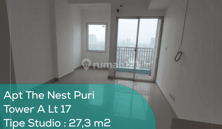 Apartement The Nest Puri Tower A Lt 17, Studio, Non Furnished 1