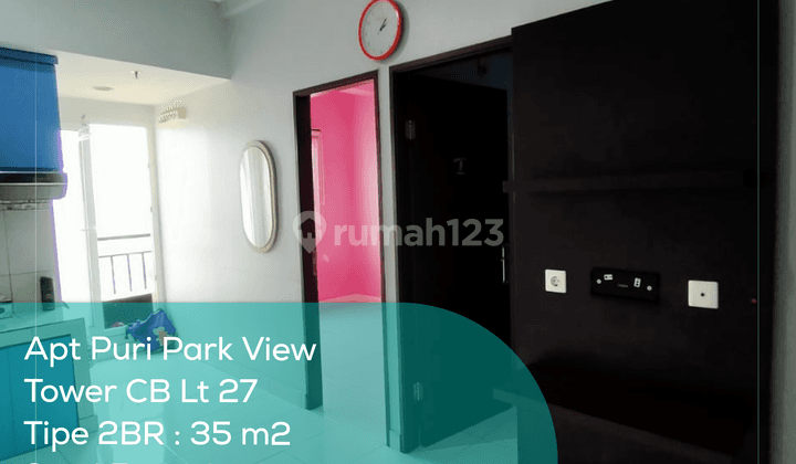 Apartement Puri Park View Tower Cb Lt 27, 2br, Semi Furnished 1