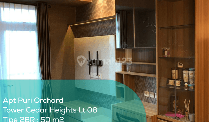 Apartement Puri Orchard Tower Cedar Heights Wing A Lt 08, 2br, Full Furnished 1