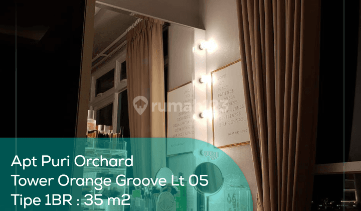 Apartement Puri Orchard Tower Orange Groove Wing A Lt 05, 1br, Full Furnished 1