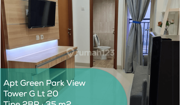 Apartement Green Park View Tower G Lt 20, 2br, Full Furnished 1