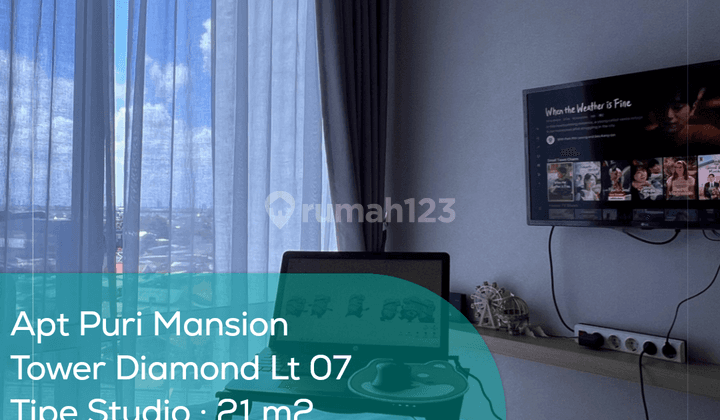 Apartement Puri Mansion Tower Diamond Lt 07, Studio, Full Furnished 1