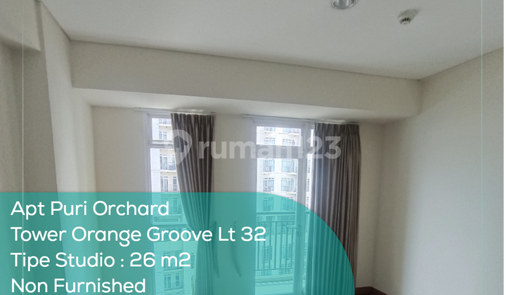 Puri Orchard Tower Orange Groove Wing A 32nd Floor, Studio, Unfurnished, PPJB