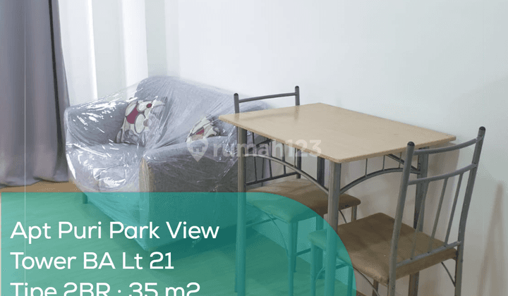 Apartement Puri Park View Tower BA Lt 21, 2BR, Full Furnished 1