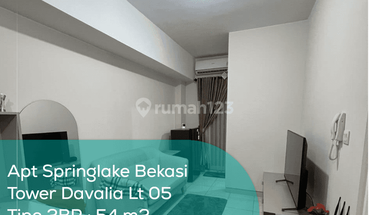 Apartement Springlake Summarecon Bekasi Tower Davalia Lt 05, 2BR, Full Furnished 1