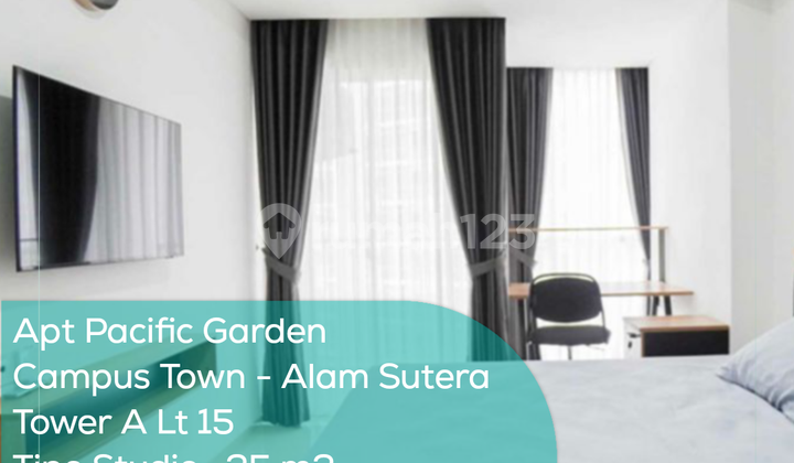 Pacific Garden Camput Town Tower A 15th Floor, Studio, Fully Furnished