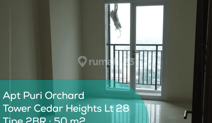 Apartement Puri Orchard Tower Cedar Heights Wing A Lt 28, 2BR, Semi Furnished 1