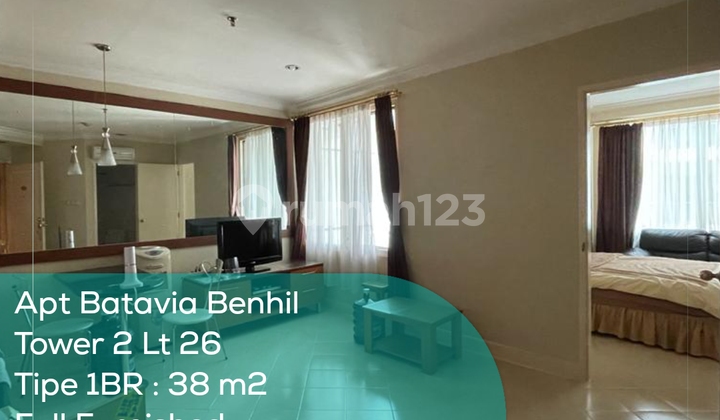 Apartement Batavia Benhill Tower 02 Lt 26, 1BR, Full Furnished 1