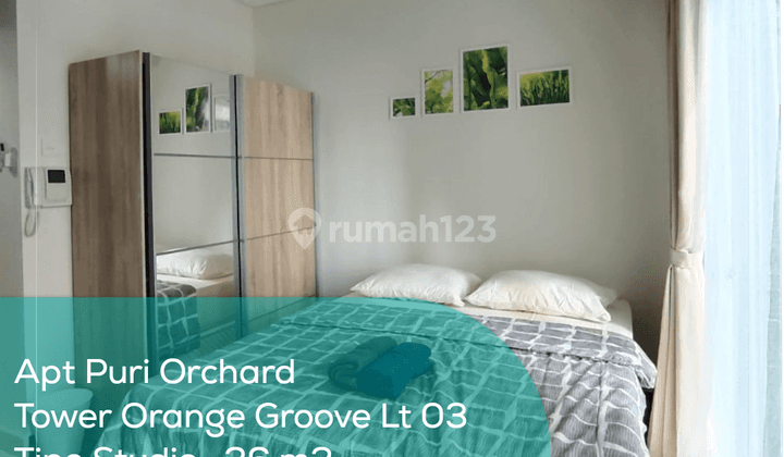 Apartement Puri Orchard Tower Orange Groove Wing A Lt 03, Studio, Full Furnished 1