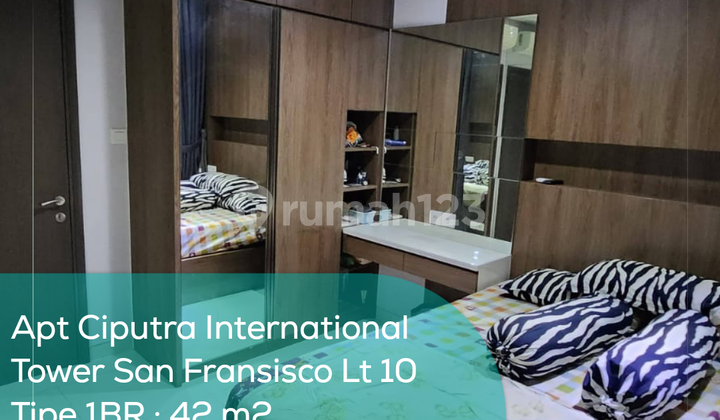 Ciputra International Tower San Francisco Apartment 10th Floor, 1 Bedroom, Fully Furnished