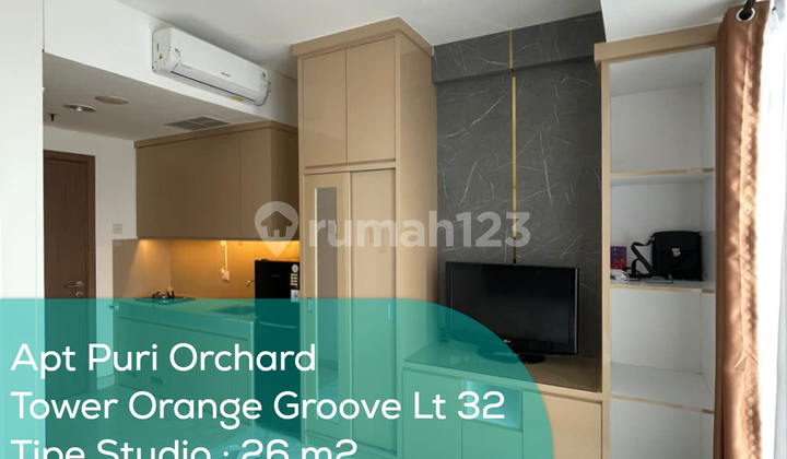 Apartment Puri Orchard Tower Orange Groove Wing A 32nd Floor, Studio Apartment Puri Orchard Tower Orange Groove Wing A 32nd Floor, Studio