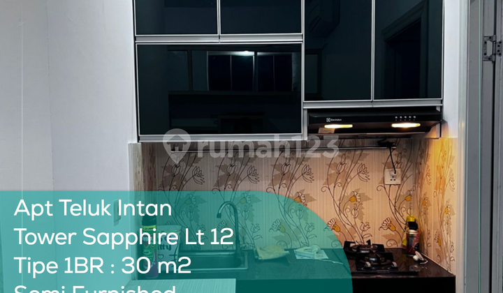 Apartement Teluk Intan Tower Sapphire LT 12, Studio, Semi Furnished, AJB Apartement Teluk Intan Tower Sapphire LT 12, Studio, Semi Furnished, AJB