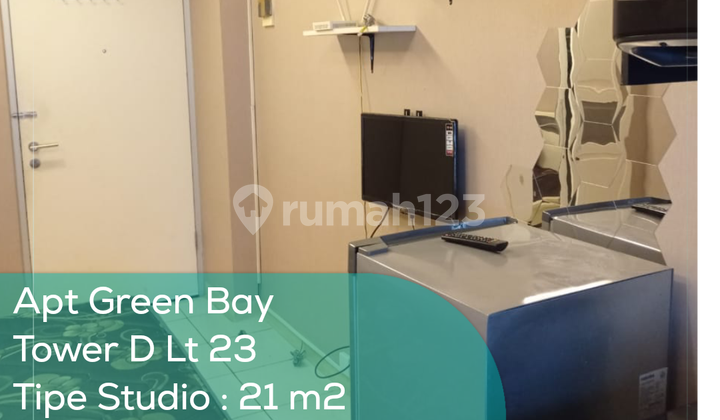 Green Bay Tower Apartment D Floor 23, Studio, Furnished