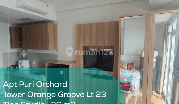 Apartement Puri Orchard Tower Orange Groove Wing A Lt 23, Studio, Full Furnished 1