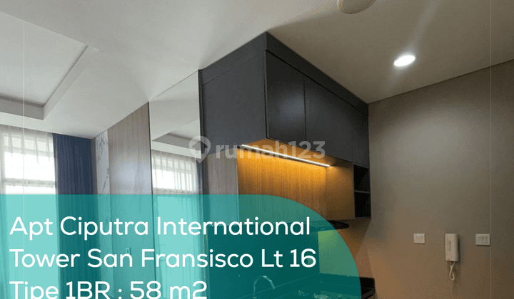 Apartement Ciputra International Tower San Fransisco Lt 16, 1BR, Semi Furnished 1